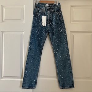 Zara Jewel Rhinestones Jeans